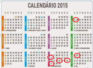 Algunas fechas para el resto de 2015!